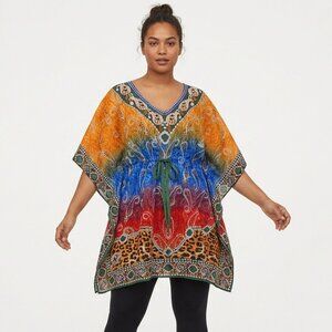 PHASES Women's Tunic Top ONE SIZE Polyester